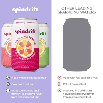 Spindrift Flavor Variety,12 Fl Oz