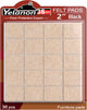 36 pcs Square Beige