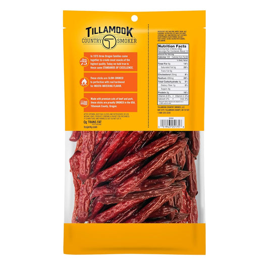 Tillamook_Country_Smoker_Real_Hardwood_Smoked_Sausages,_Teriyaki,_12_Ounce