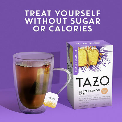 TAZO_Glazed_Lemon_Loaf_Dessert_Delights_Herbal_Tea_Bags,_Caffeine_Free,_15_Total_Tea_Bags