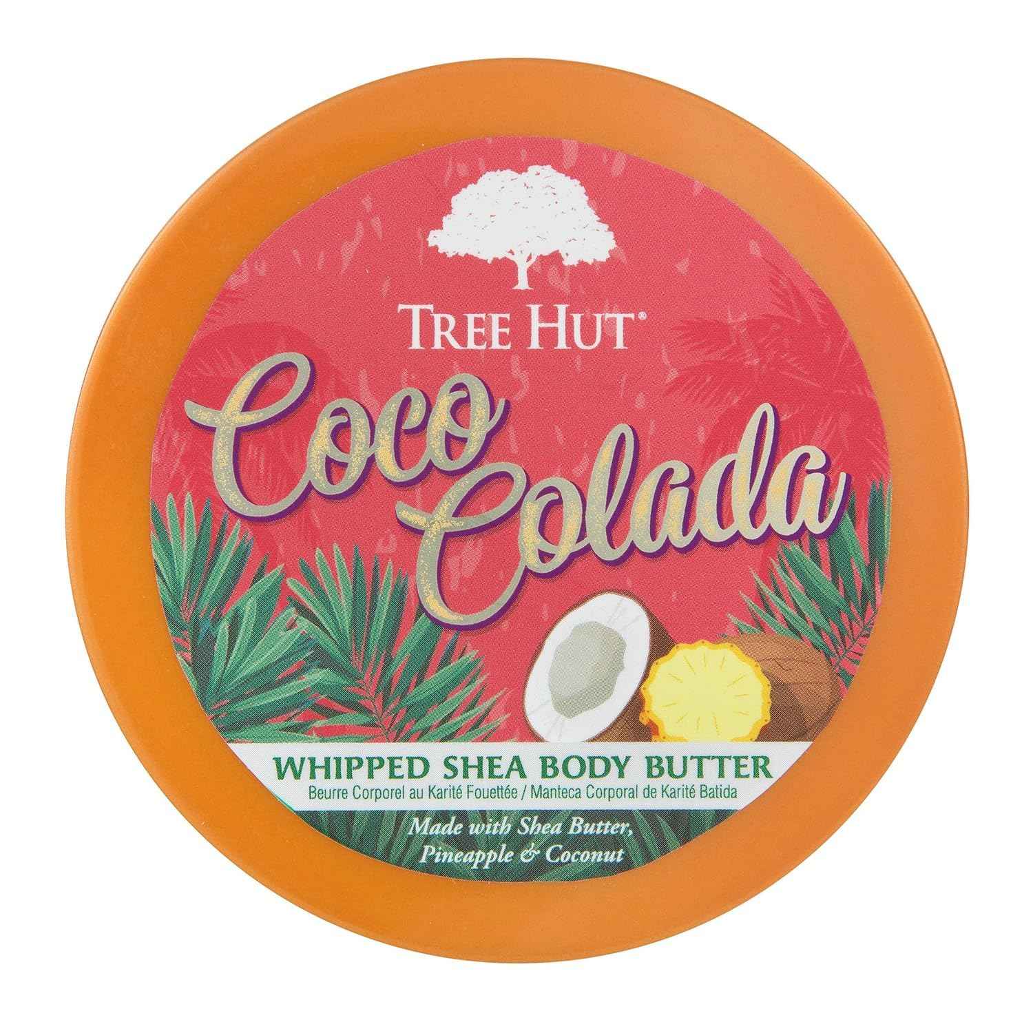 Tree Hut Whipped Shea Body Butter, Hydrating & Nourishing Body Lotion with Natural Oils, Moisturizer for Soft & Smooth Skin