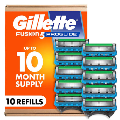 Gillette_Fusion5_ProGlide_Men's_5-Blade_Razor_Blade_Refills_with_Precision_Trimmer,_10_Count