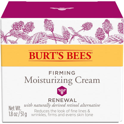 Burt's_Bees_Renewal_Firming_Face_Cream,_Anti-Aging_Retinol_Alternative,_Moisturizing_Natural_Origin_Skin_Care,_1.8_Ounce