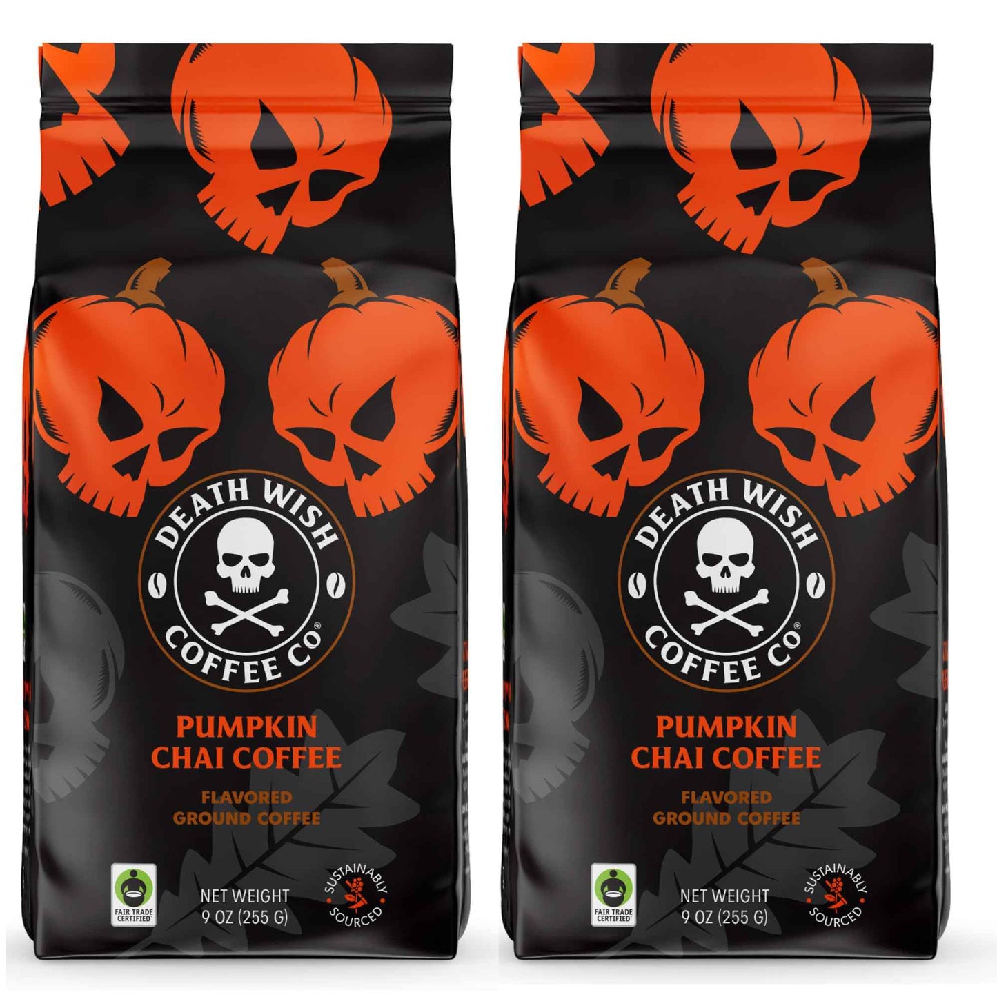 Death Wish Coffee, Organic and Fair Trade Ground Coffee, 16 oz