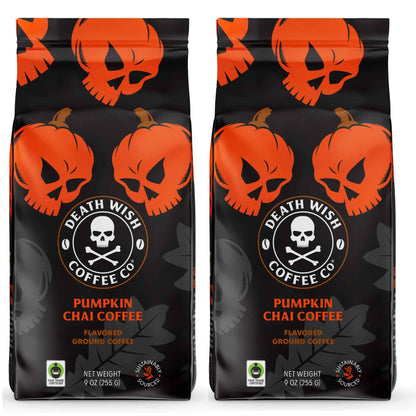 Death Wish Coffee, Organic and Fair Trade Ground Coffee, 16 oz