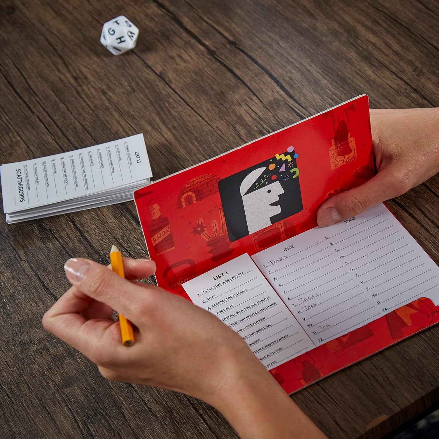 Hasbro Gaming Scattergories Classic Game, Party Game for Adults and Teens Ages 13 and up, Board Game for 2+ Players