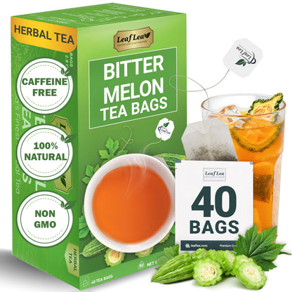 Bitter Melon Tea - 40 Tea Bags (Pack of 1)