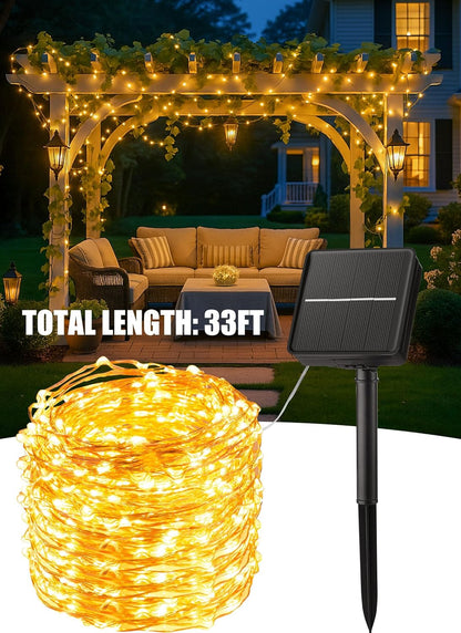 Minetom_Solar_String_Lights_for_Outside,_33Ft_100_LED_Outdoor_Solar_Fairy_Lights,_8_Modes_Balcony_Lights_for_Tree_Patio_Christmas_Party_Wedding_Decor_(Warm_White)