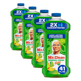 Mr. Clean All Purpose Cleaner, Floor Cleaner for Mopping Home, Bathroom, & Kitchen, Cleaning Liquid for Mop & Bucket, Cleaning Supplies, Multi-Surface Dilutable, Gain, 41oz