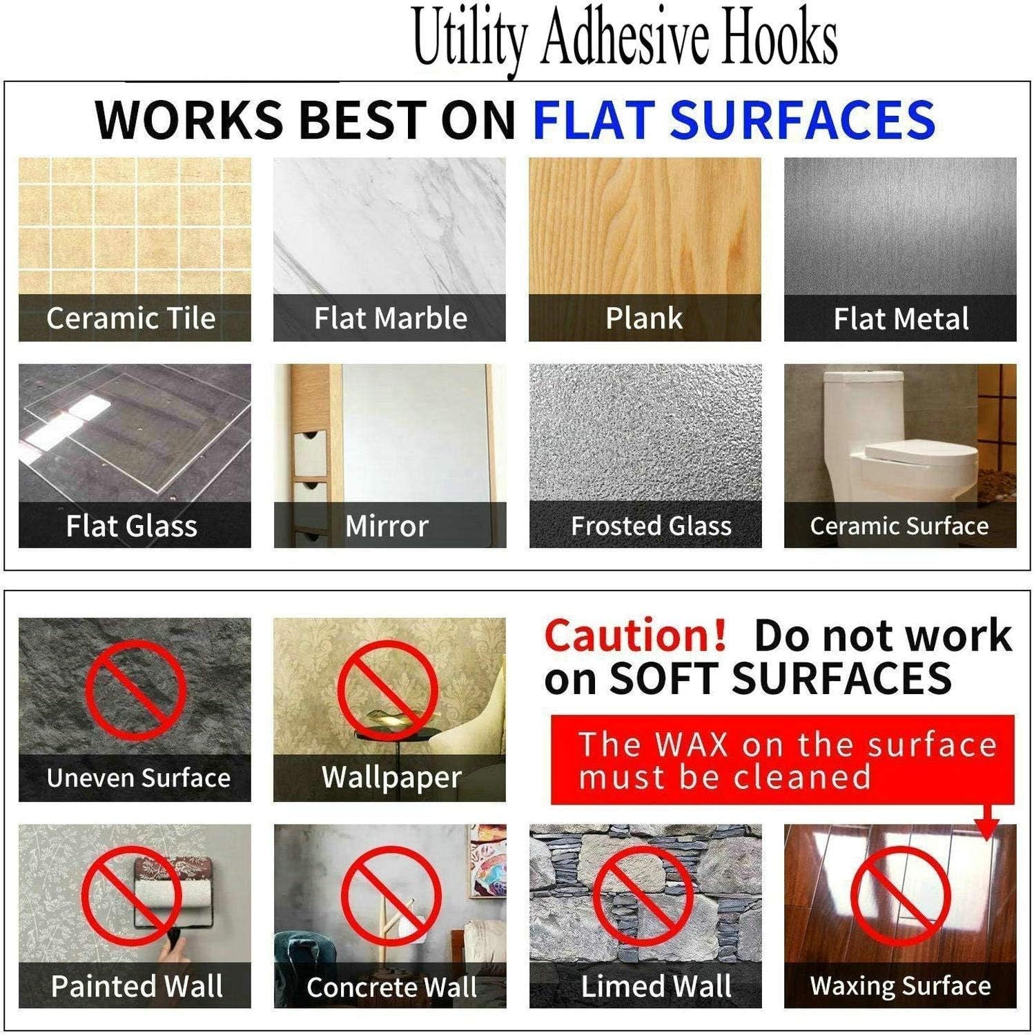 24_Pack_Self_Adhesive_Hooks_Heavy_Duty_-_33lb_Max,_Transparent,_Waterproof,_Sticky_Wall_Hooks_for_Keys,_Bathroom,_Shower,_Outdoor,_Kitchen,_Door,_Home_Improvement,_Utility_Hooks