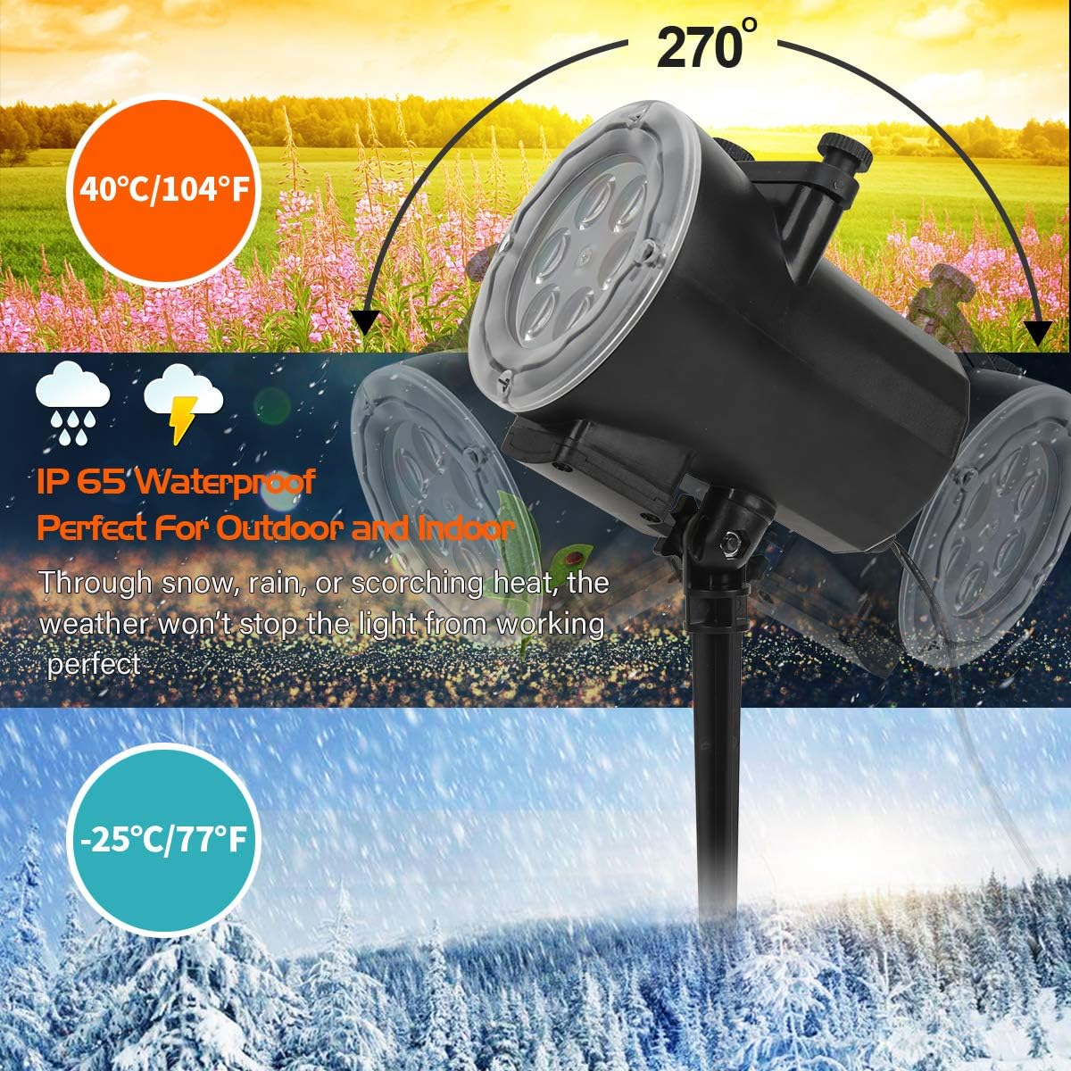 Christmas_Halloween_Lights_Projector,Waterproof_IP65_Indoor_Motion_Remote_Control_LED_Projector_Lights,_16_Slides_Holiday_Light_Party_Outdoor_Garden_House_Apartment_Kids_Room_Night_Light