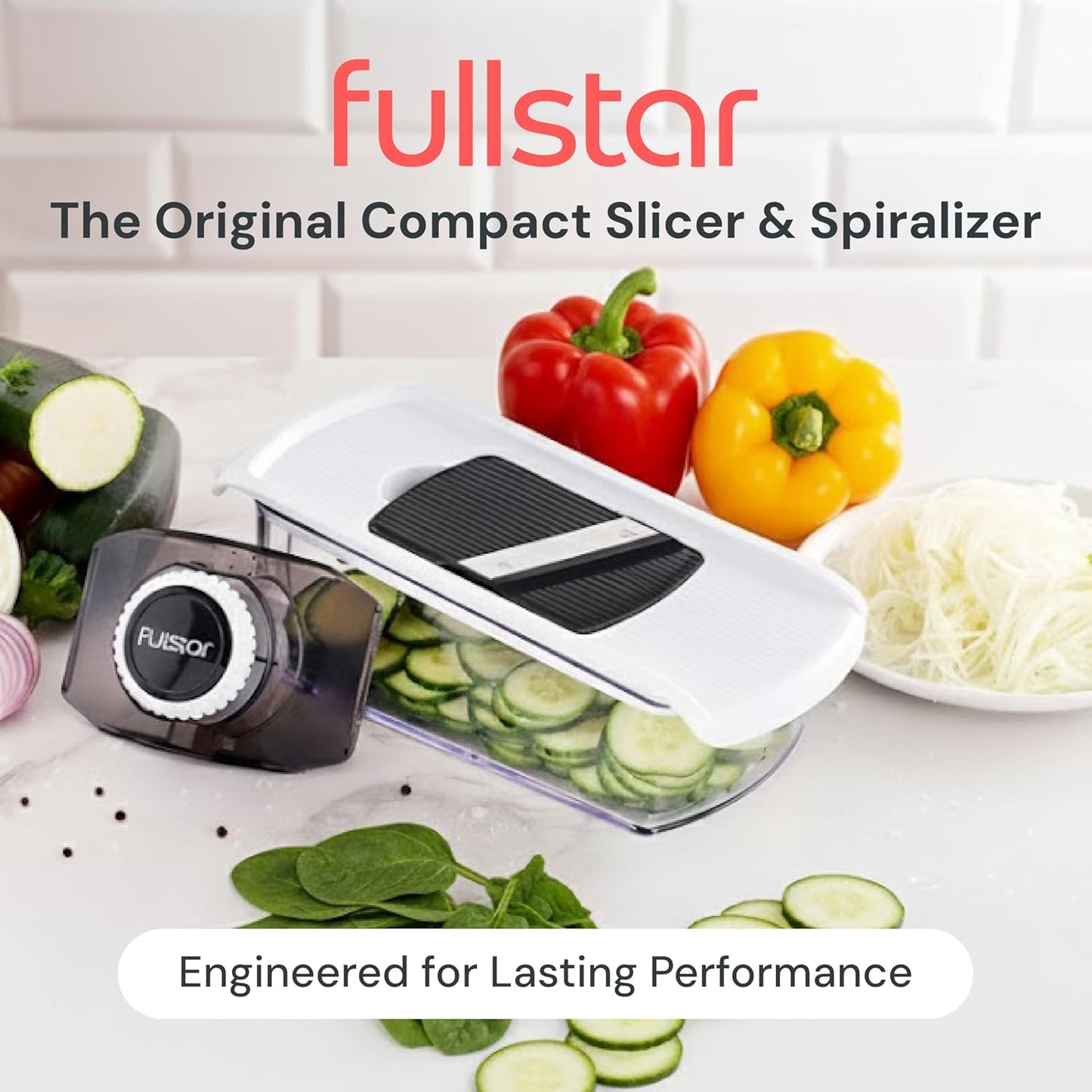 Fullstar_Mandoline_Slicer_for_Kitchen,_Fruit_Cutter,_Cheese_Grater,_Cucumber_Slicer,_Veggie_Spiralizer,_Food_Cutter_&_Kitchen_Gadgets_&_Gifts_with_Safety_Glove_(6_in_1,_White)