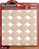 36 pcs Round Beige
