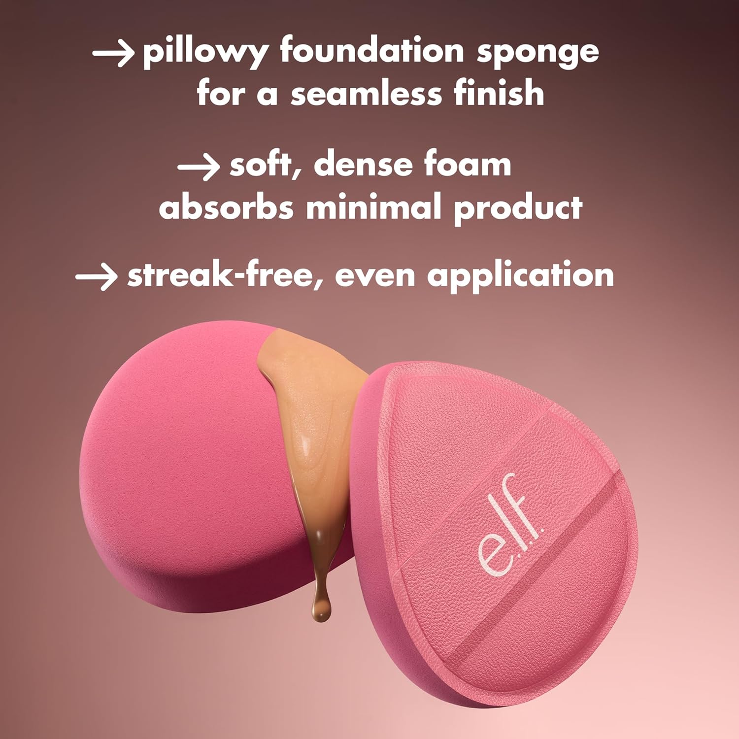 e.l.f._Pillow_Puff_Foundation_Sponge,_Bouncy,_Ultra-Soft_Foam_Makeup_Sponge_For_Liquid_Foundation,_Creates_An_Airbrushed_Finish,_Vegan_&_Cruelty-Free