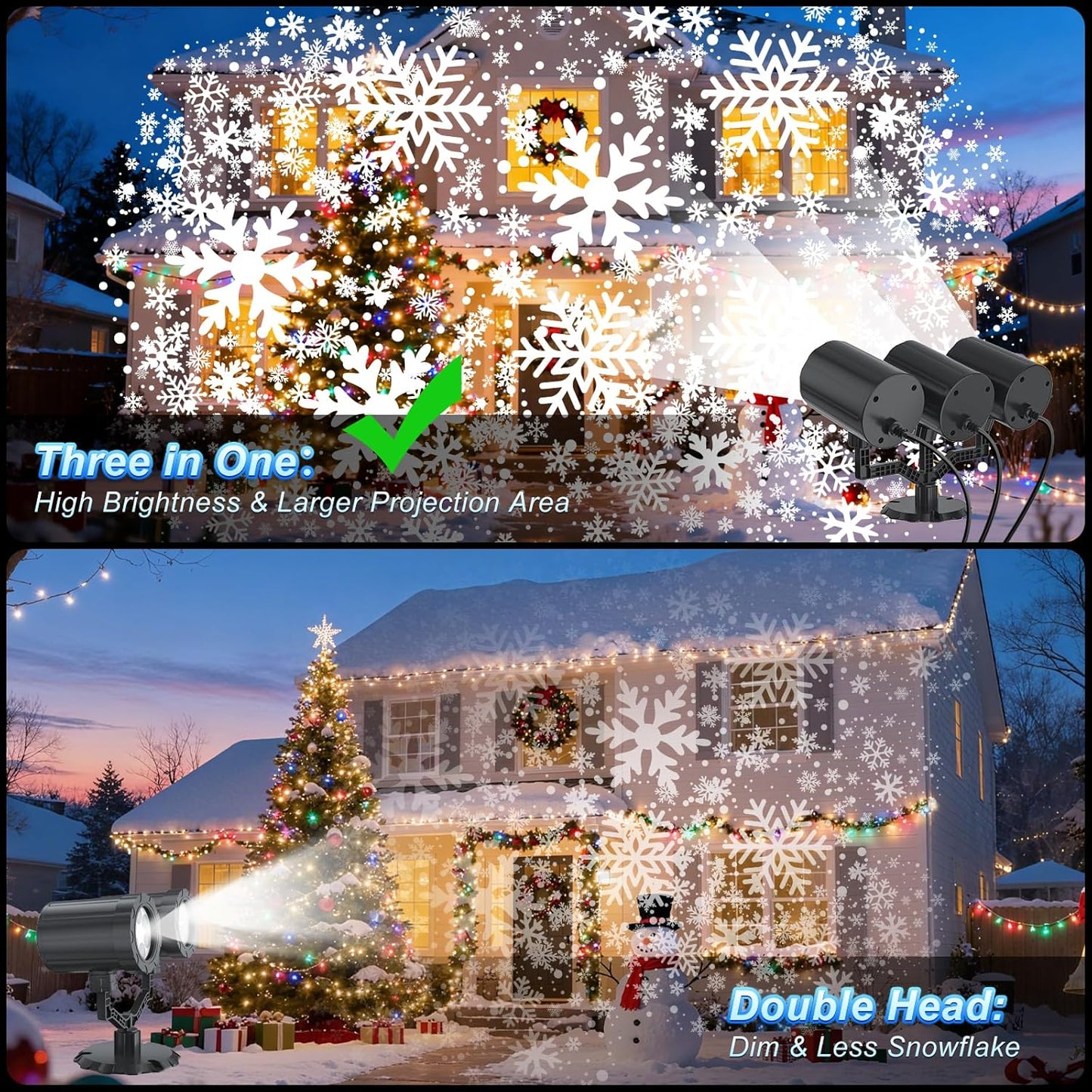 Christmas_Projector_Lights_Outdoor,_2025_Upgraded_Triple_Head_Snowflake_Projector_High_Brightness,_Led_Dynamic_Rotating_Snowfall_Projection_IP65_Waterproof_with_16.4ft_Cord_for_Yard_Houses_Party_Decor