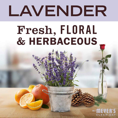 MRS. MEYER'S CLEAN DAY Soy Candle, Garden-Inspired Aromatherapy Homekeeping, 35 Hour Burn Time, Made with Essential Oils