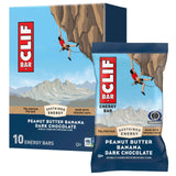 CLIF BAR - Energy Protein Bars - Peanut Butter Banana with Dark Chocolate - Made with Organic Oats - Energy Bars - Non-GMO
