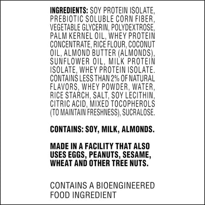 Atkins, High Protein Bar, Low Sugar and Low Carb, Keto Friendly Snack, Gluten Free, High in Fiber, Made with Real Almond Butter