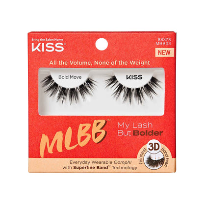 KISS My Lash But Better, False Eyelashes, 12mm, Includes 1 Pair Of Lash, Easy to Apply, Reusable Lash Clusters