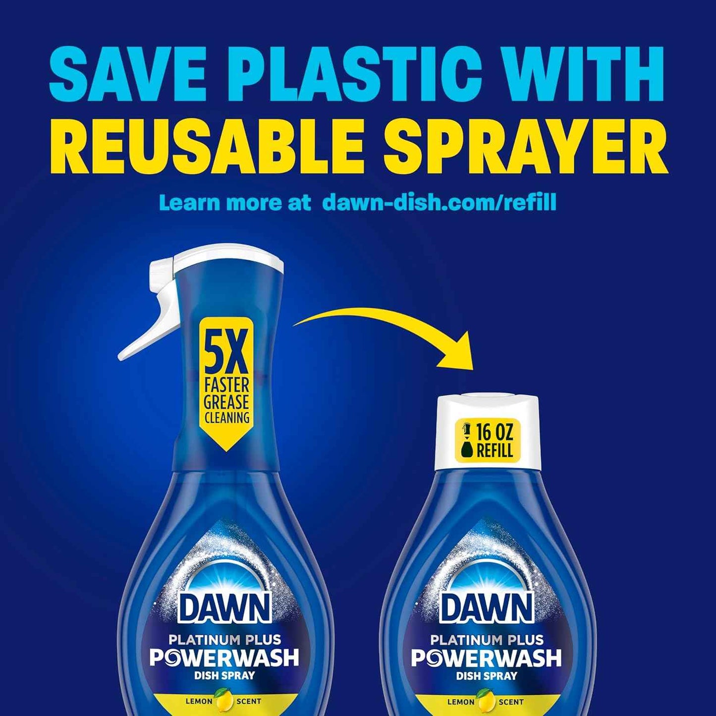 Dawn Powerwash Spray, Dish Soap, Dishwashing Liquid, Cleaning Supplies