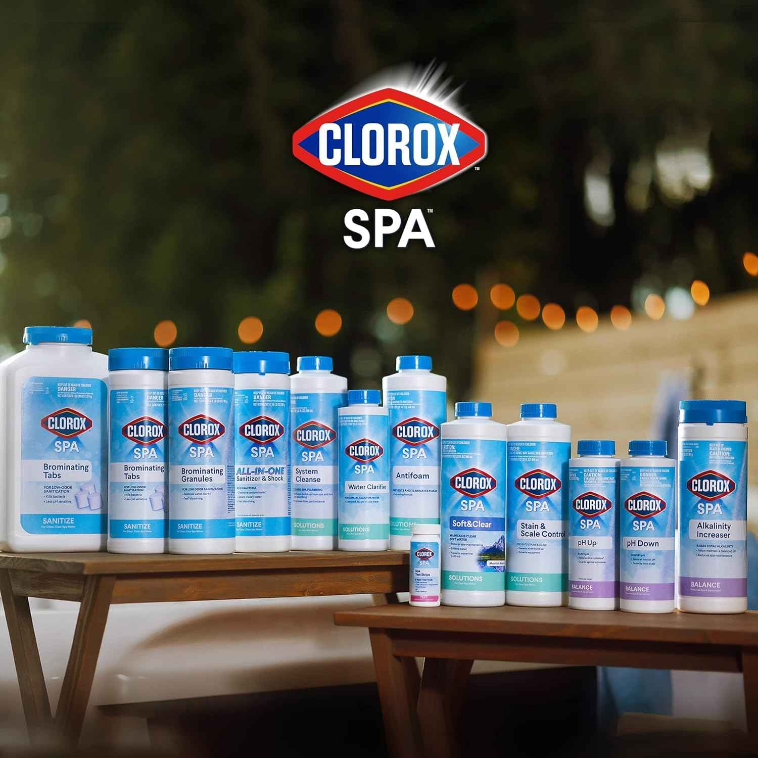 Clorox® Pool&Spa™ Spa Water Clarifier, For Crystal Clear Spa Water, Clears Dull, Hazy or Cloudy Water, 16 Ounce (Pack of 1)