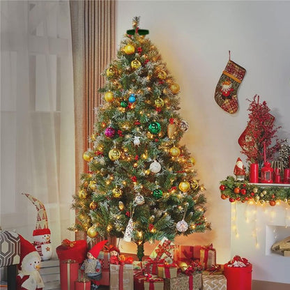 Dazzle_Bright_Christmas_Tree_Lights,_448_LED_Waterfall_Tree_Topper_Lights_with_Remote_&_8_Lighting_Modes,_8.2FT_X_16_Lines_Christmas_Light_for_Indoor_Outdoor_Yard_Party_Xmas_Decoration_(Warm_White)