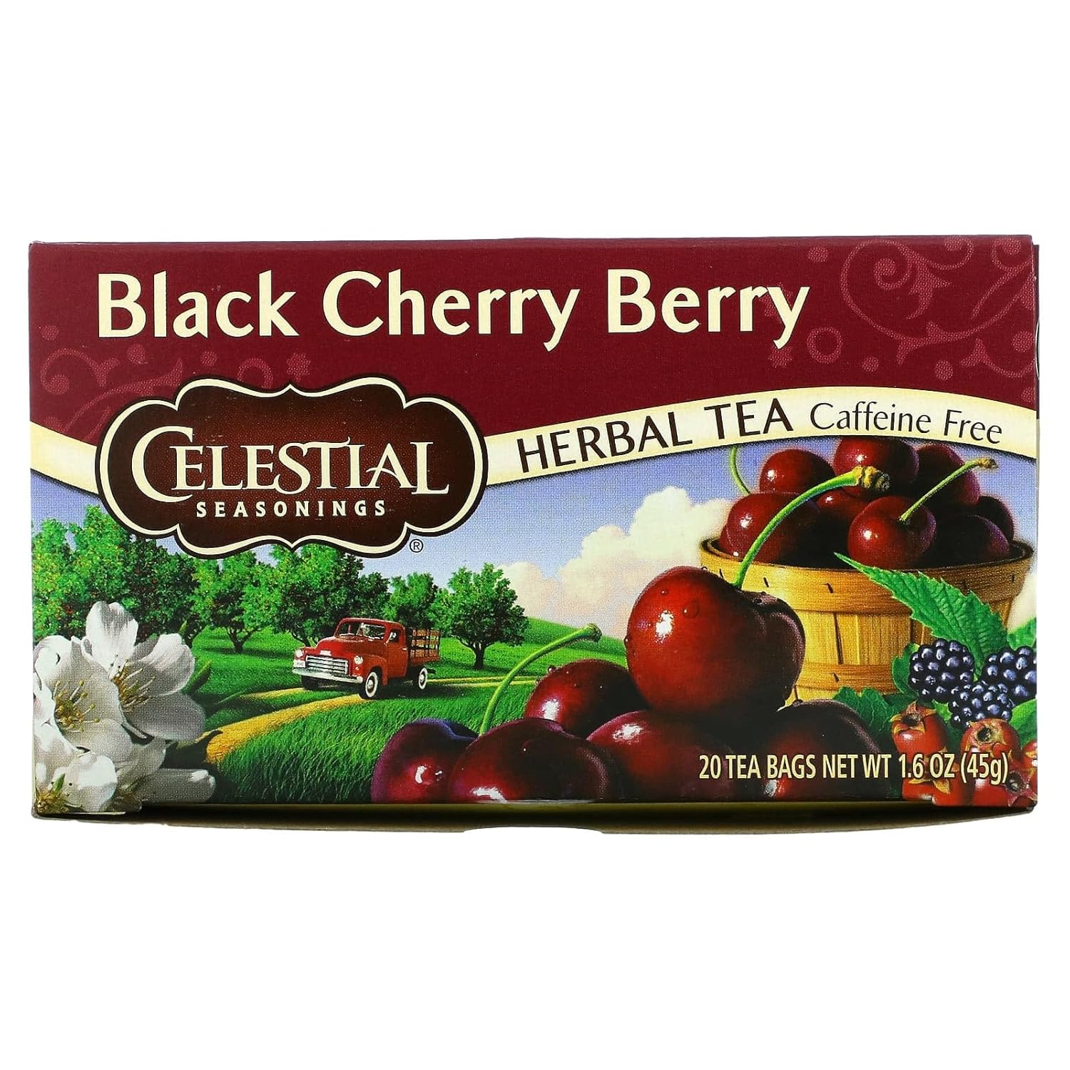 Celestial_Seasonings_Black_Cherry_Berry_Tea_Bags,_20_Count_(Pack_of_2)