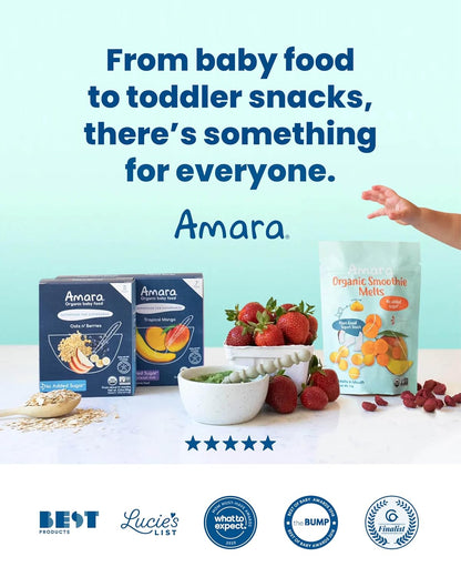 Amara_Organic_Baby_Food_-_Stage_2_-_Oats_&_Berries_-_Baby_Cereal_to_Mix_With_Breastmilk_&_Water_-_Shelf_Stable_Baby_Food_Pouches_Made_from_Organic_Fruit_and_Veggies_-_5_Pouches,_3.5oz_Per_Serving