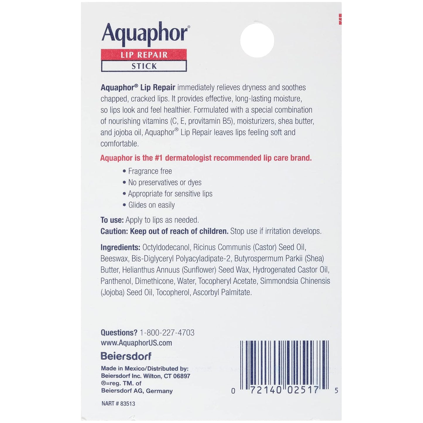Aquaphor_Lip_Repair_Stick_with_Jojoba_Oil_and_Shea_Butter,_Moisturizing_Lip_Balms,_Fragrance_Free_and_Paraben_Free,_Immediately_Relieves_Dryness,_0.17_Oz_Stick,_Pack_of_4