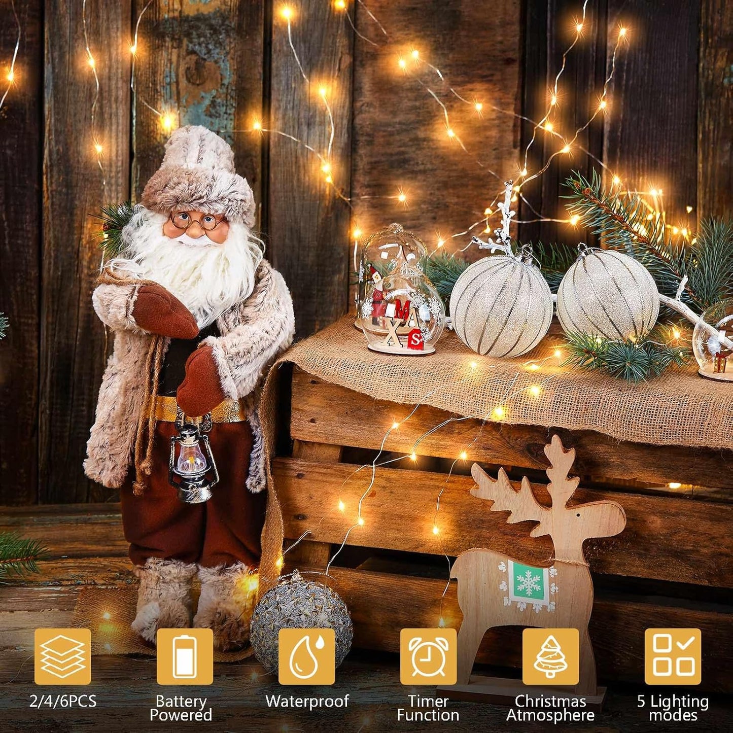 Timer_Fairy_Lights_Battery_Operated_2_Pack_16.4Ft_50_LEDs_Silver_Copper_Wire_Twinkle_String_Lights_with_Timer_5_Lighting_Modes_for_Christmas_Bedroom_Wedding_Parties_Holiday_Decorations_(Warm_White)