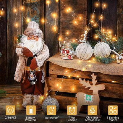 Timer_Fairy_Lights_Battery_Operated_2_Pack_16.4Ft_50_LEDs_Silver_Copper_Wire_Twinkle_String_Lights_with_Timer_5_Lighting_Modes_for_Christmas_Bedroom_Wedding_Parties_Holiday_Decorations_(Warm_White)