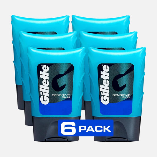 Gillette_After_Shave_Gel_for_Men,_Aftershave_for_Men,_After_Shave_Lotion_for_Men,_Calms,_Soothes_and_Refreshes_Sensitive_Skin,_Light_Fragrance,_2.5_oz,_Pack_of_6,_After_Shave_Cologne_Men,_Aftershave