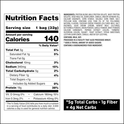Quest Nutrition Protein Chips Variety Pack High Protein, Low Carb, 1.1 oz