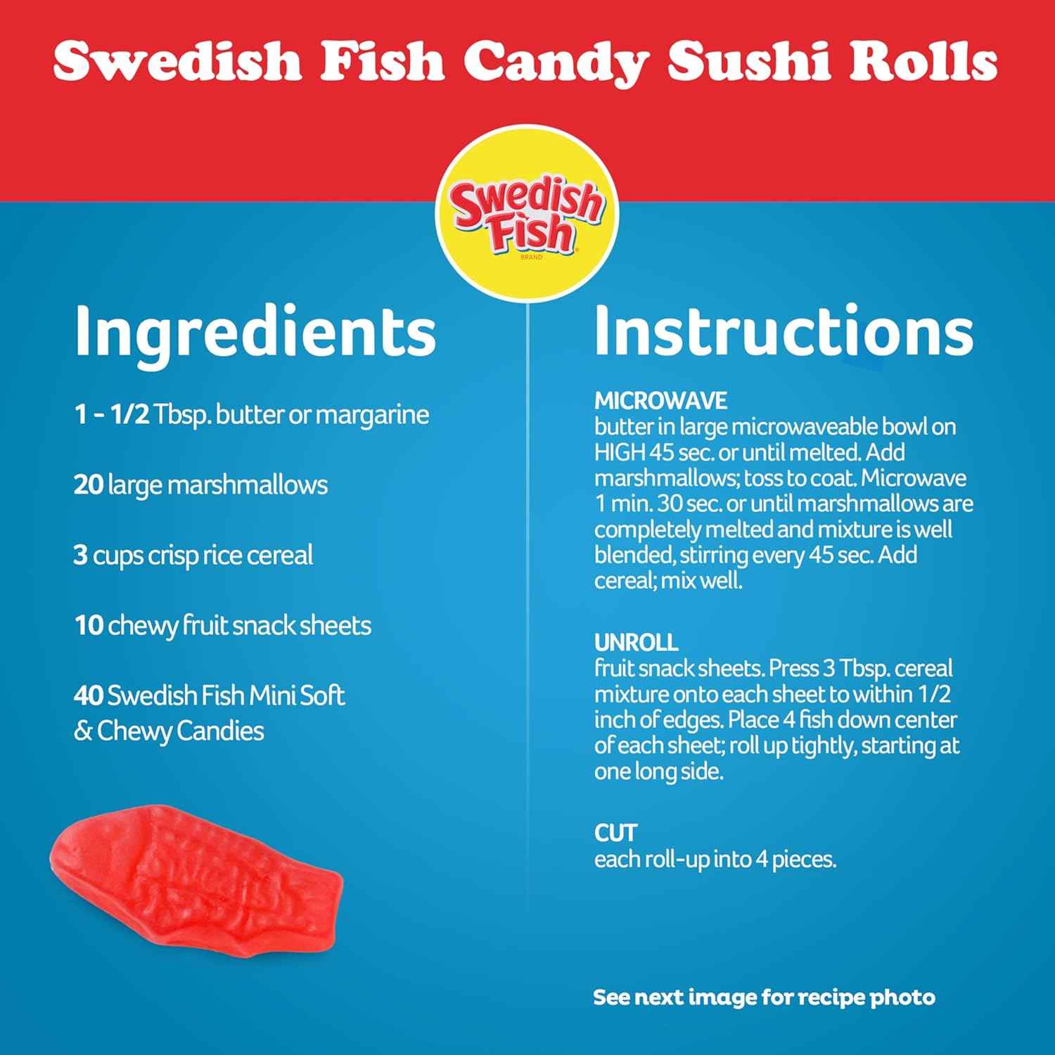 SWEDISH FISH Mini Soft & Chewy Gummy Candy, Bulk Candy, 140 Snack Packs