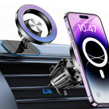For Magsafe Car Mount【20 Strong Magnets 】 Mount Dash【360° 】Phone Holders for Your Car Accessories iPhone 15 14 13 12 Pro Max Plus Max Metal Android