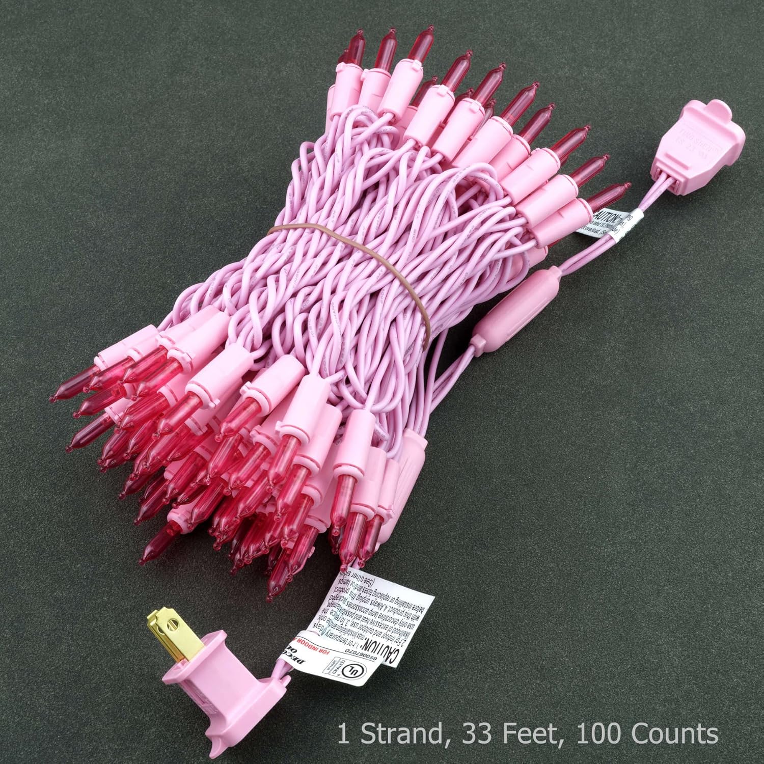 YULETIME_LED_Christmas_Lights_with_Wire,_33_ft_100_Count_UL_Certified_Commercial_Grade_Holiday_String_Light_Set