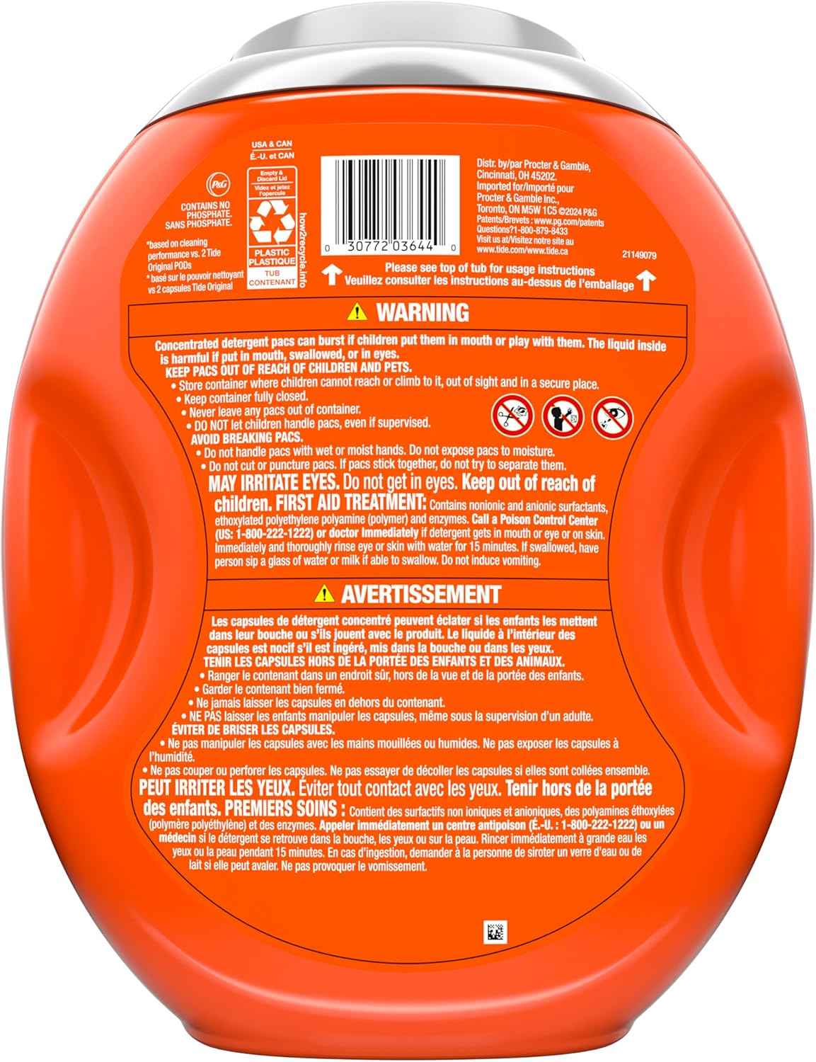 Tide Hygienic Clean Power PODS Laundry Detergent Pacs, Removes Visible and Invisible Dirt