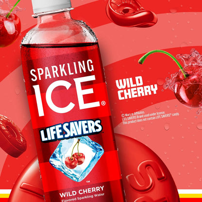Sparkling_Ice_LIFESAVERS_Wild_Cherry,_Zero_Sugar_Flavored_Sparkling_Water,_with_Vitamins_and_Antioxidants._No_Artificial_Dyes,_Low_Calorie_Beverage,_17_fl_oz_Bottles_(Pack_of_12)