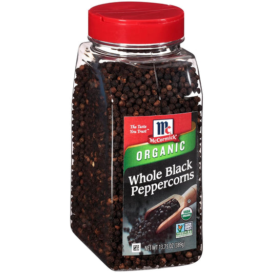 McCormick_Organic_Whole_Black_Peppercorns,_13.75_oz
