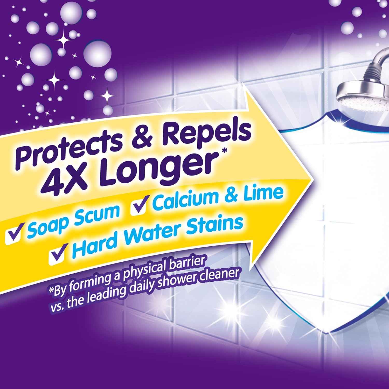 OxiClean Shower Guard Daily Shower Cleaner, 30 oz., Protects & Repels Stains