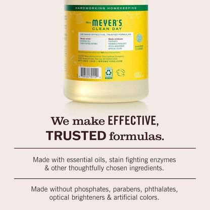MRS. MEYER'S CLEAN DAY Laundry Detergent, Honeysuckle, 64 Fluid Ounce