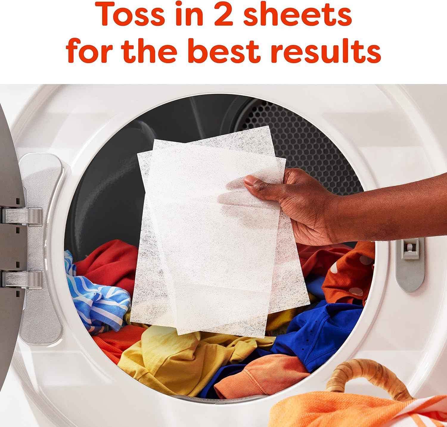 Bounce Dryer Sheets, Outdoor Fresh Scent, Fabric Softener Sheets, Reduces Static, Softens and Fights Wrinkles