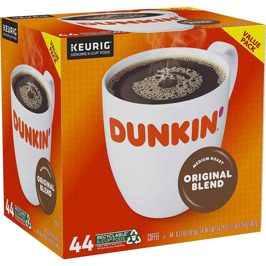 Dunkin' Donuts Coffee K-Cup Pods Medium Roast
