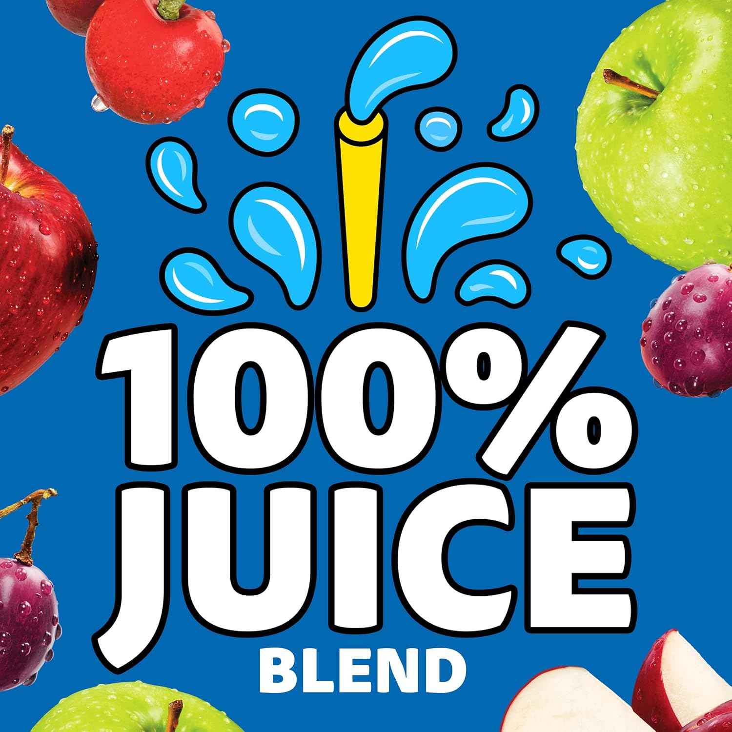 Capri Sun 100% Juice Fruit Punch Naturally Flavored Juice Blend