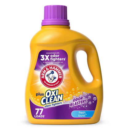 ARM & HAMMER Plus OxiClean Odor Blasters, Liquid Laundry Detergent