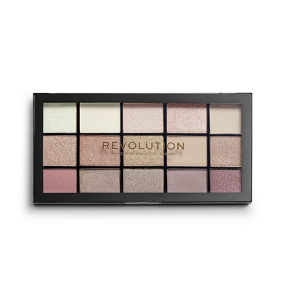 Revolution, Reloaded Shadow Palette, Blendable Matte & Shimmer Finishes, 15 Shades, Iconic 3.0, 0.58 oz