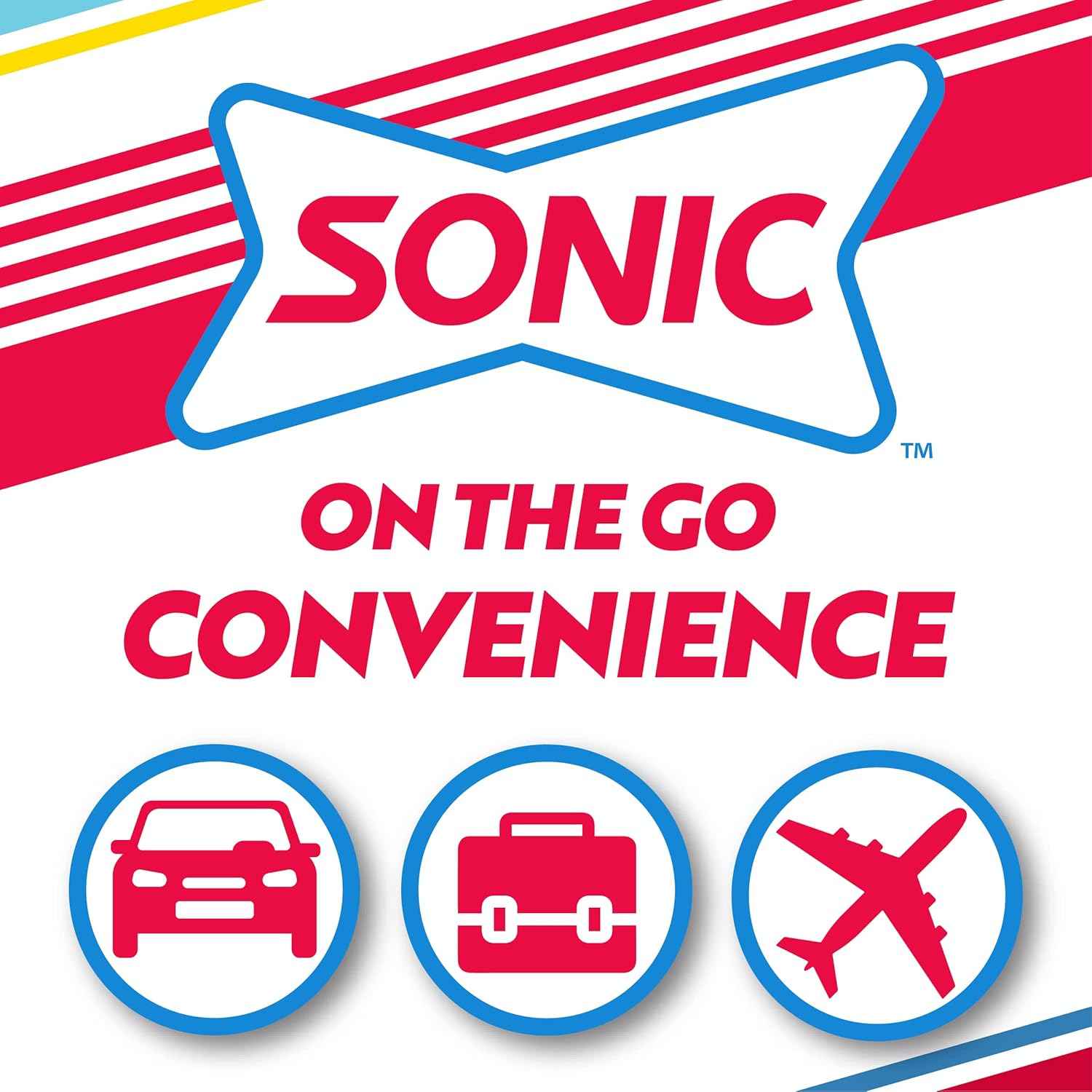 Sonic Singles To Go Powdered Drink Mix, 6 Sticks Per Box, 12 Boxes (72 Sticks Total)