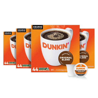 Dunkin’ Coffee, Medium Roast, K-Cup Pods, Keurig K-Cup Pods