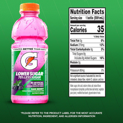Gatorade_Lower_Sugar_Electrolyte_Sports_Drink,_Rain_Berry,_20_fl_oz_Bottles,_(6_Pack),_75%_Less_Sugar,_No_Artificial_Flavors,_No_Artificial_Sweeteners,_No_Artificial_Colors,_Hydration