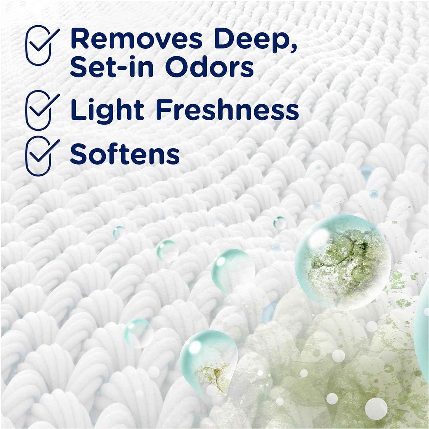 Downy Free & Gentle Rinse Laundry Odor Remover, Scent Free, 48 FL OZ, Gentle on skin, No dyes or heavy perfumes, Fabric Softener and Laundry Odor Removal Rinse